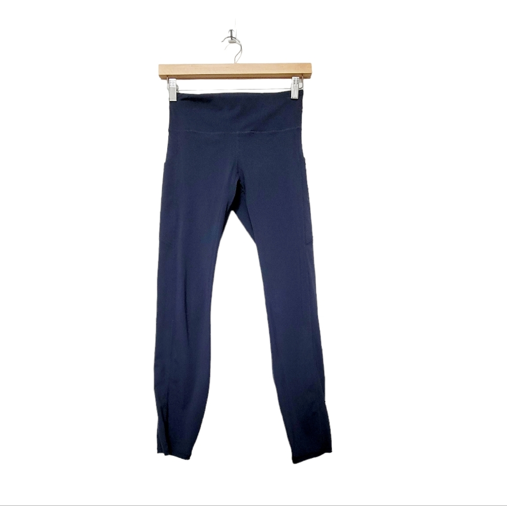 Vuori Stride Leggings Navy Women's Size Medium